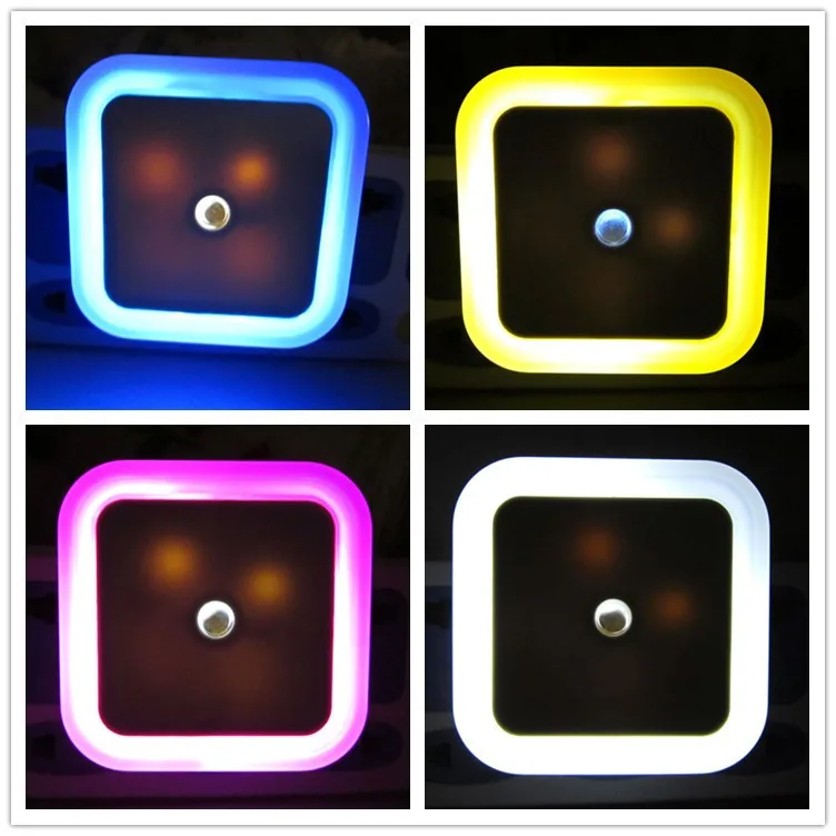 Креативный автоматический энергосберегающий Ночной светильник с датчиком