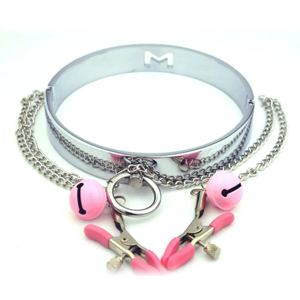 Женская металлическая цепочка зажим для сосков БДСМ бондаж игрушка жгуты