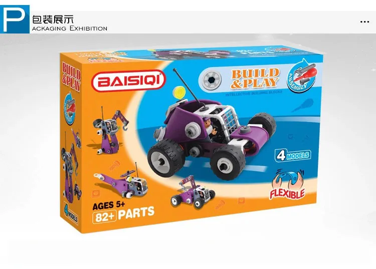 

Building Blocks Cars Variety Transport DIY Bricks Assembled Toys 3D Model Educational Toys For Children Boys Gift 1 Set