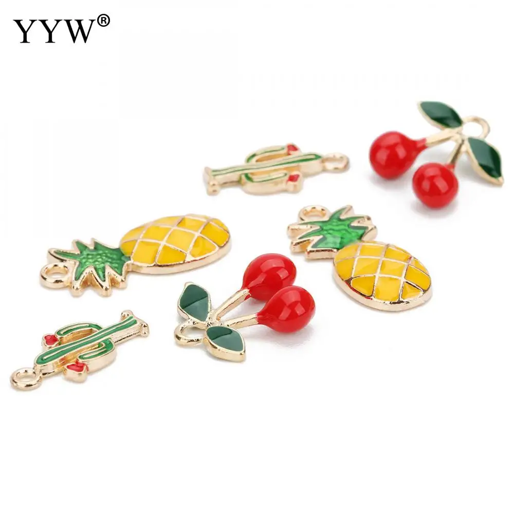 10 шт. подвеска в форме ананаса кактуса вишни|Подвески| |