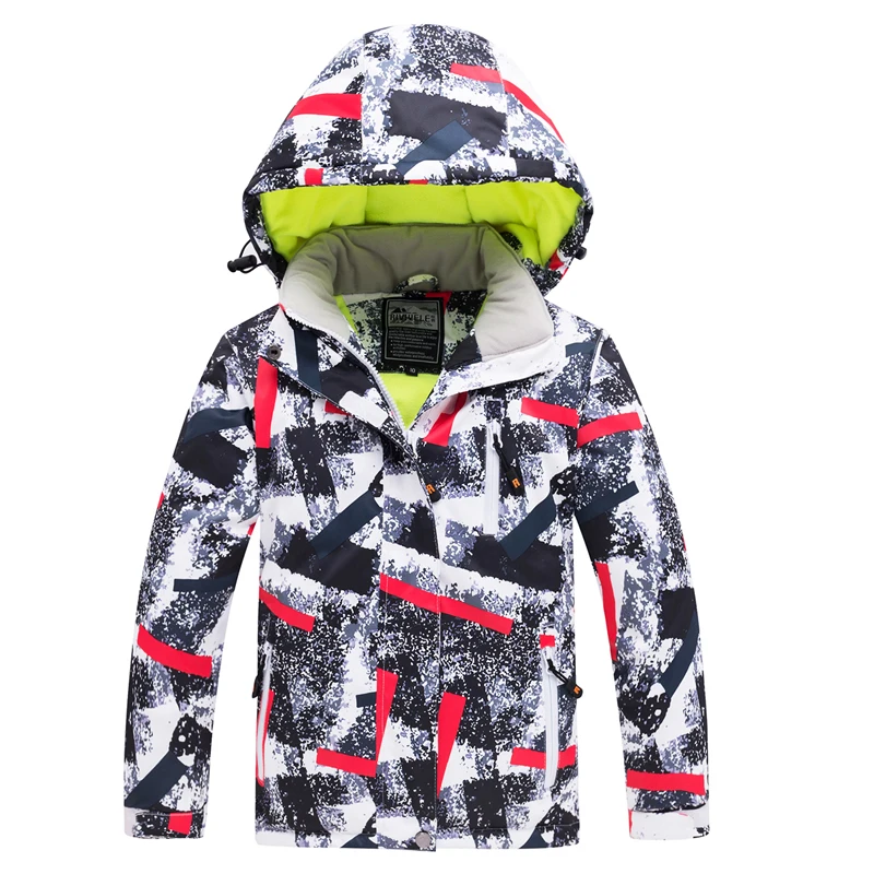 Водонепроницаемые куртки для сноуборда лыжная куртка маленьких девочек Детские