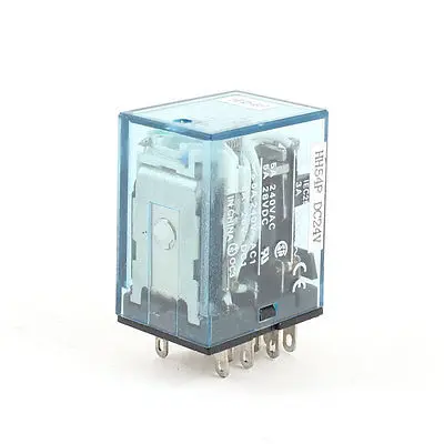 HH54P DC24V катушка 4PDT 14 Pin P электромагнитное реле мощности Бесплатная доставка |