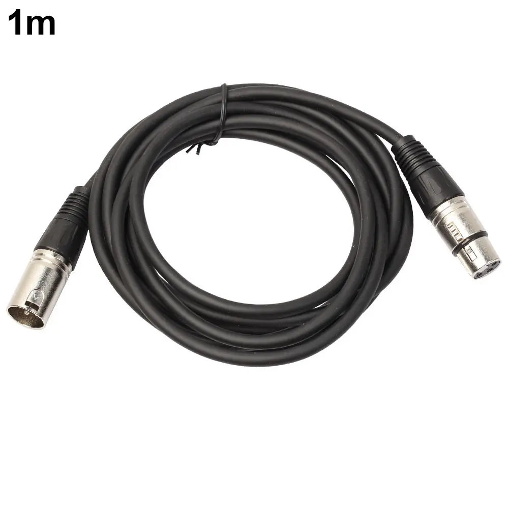 3 контактный XLR микрофонный кабель папа мама сбалансированный патч свинцовый