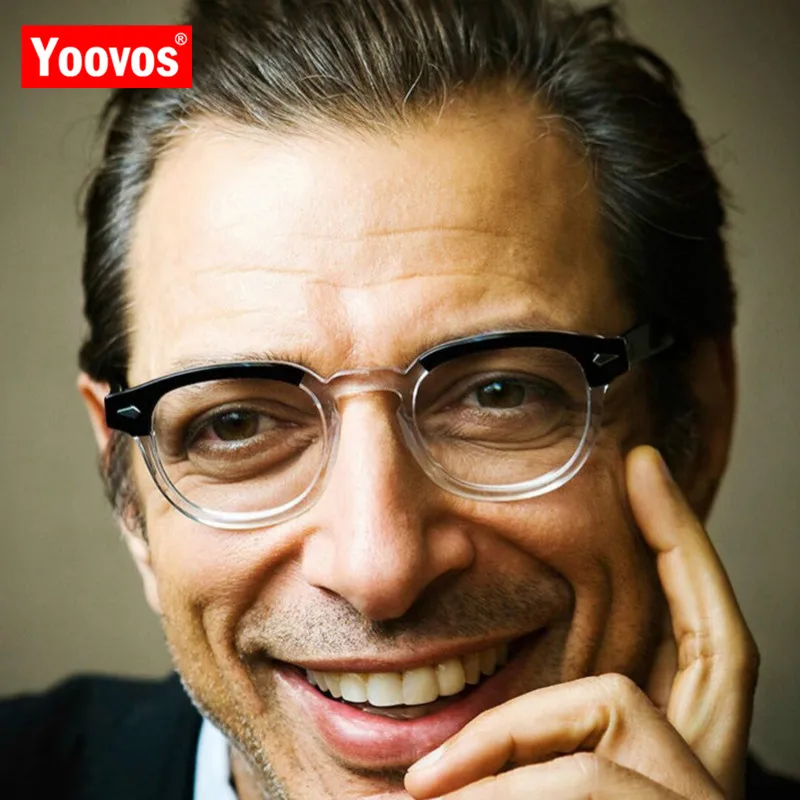 Yoovos 2021 новые стильные очки для мужчин роскошные винтажные Рецептурные женщин и