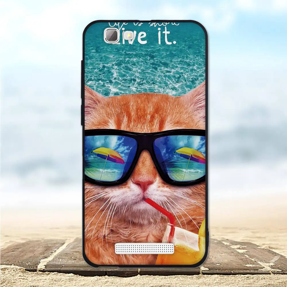 Чехол для телефона s чехол ZTE Blade A610 мягкий силиконовый с 3D рисунком Милые