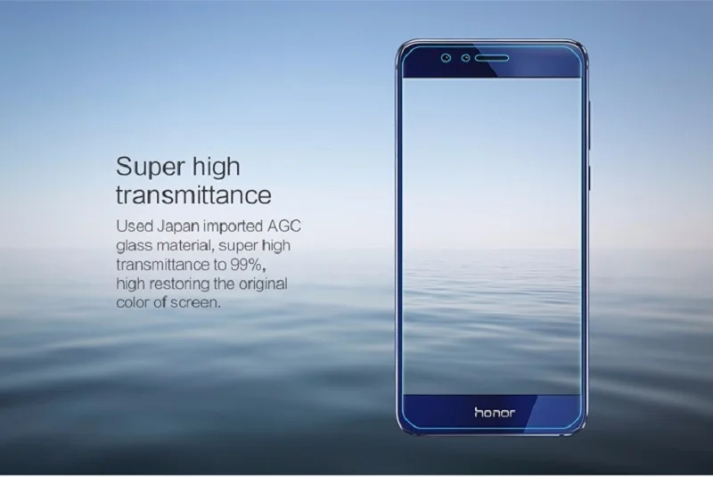 Закаленное стекло 2x для Huawei Honor 8 Lite Защита экрана 9 7 6X 5c 5A Nova 2 Plus Smart пленка из