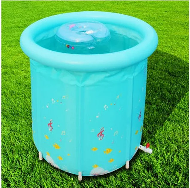 Размер: 85*90 см водонепроницаемая утолщенная Складная Ванна надувная ванна для