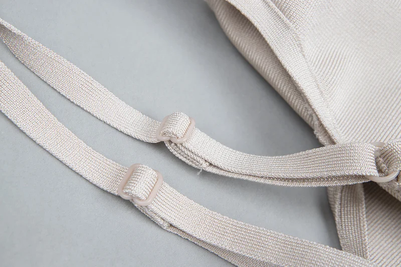 Женское трикотажное платье без рукавов Элегантное летнее Бандажное красного и