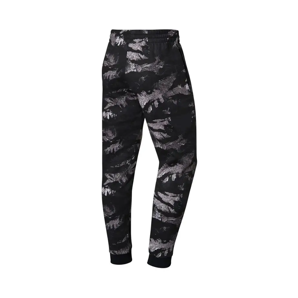Мужские баскетбольные штаны Li Ning BAD FIVE теплые флисовые спортивные с подкладкой из