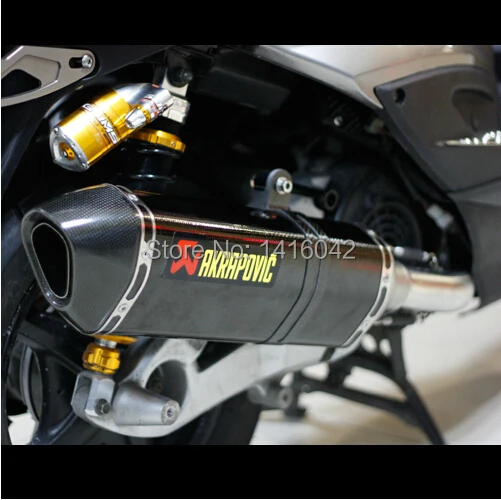 Akrapovic выхлопной глушитель Наклейка 15x3.5 cm мотоцикл Наклейки побег-трубы газ vent