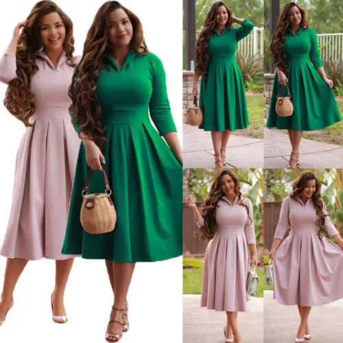 Женское длинное формальное платье однотонные Хлопковые Платья для