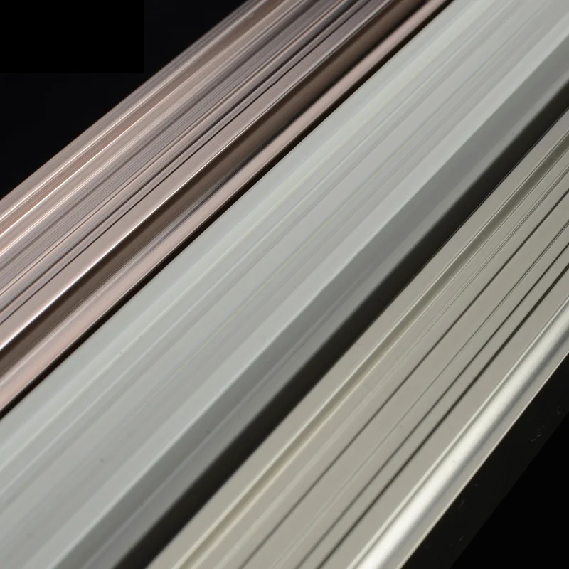 Высокое качество Алюминий сплав Звукоизолированные Шторы треков dubble белый