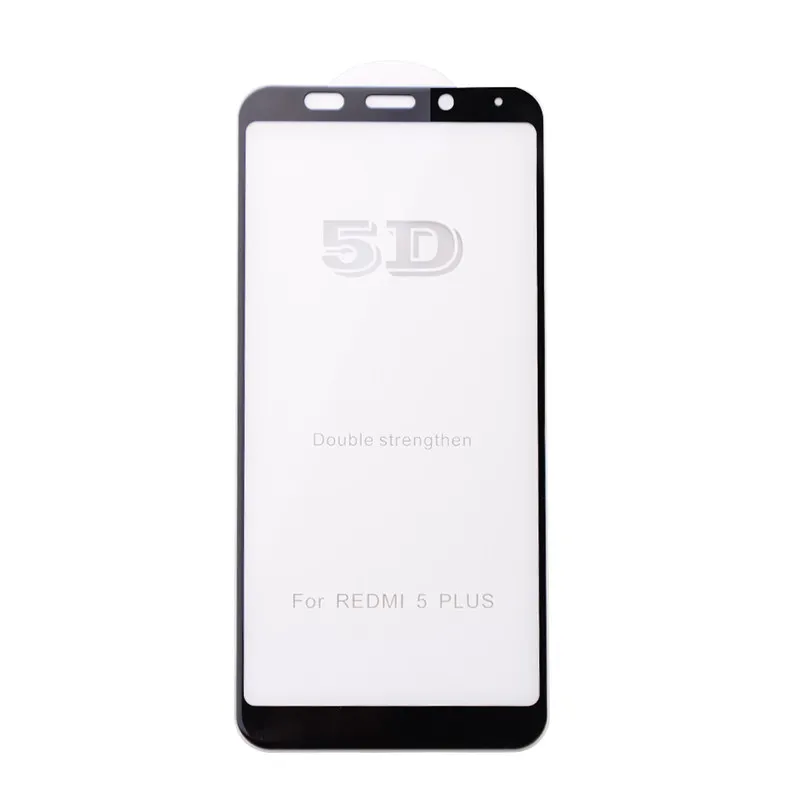 5D полное покрытие Экран Защитная крышка для Xiaomi Redmi Note 5 закаленное Стекло пленка