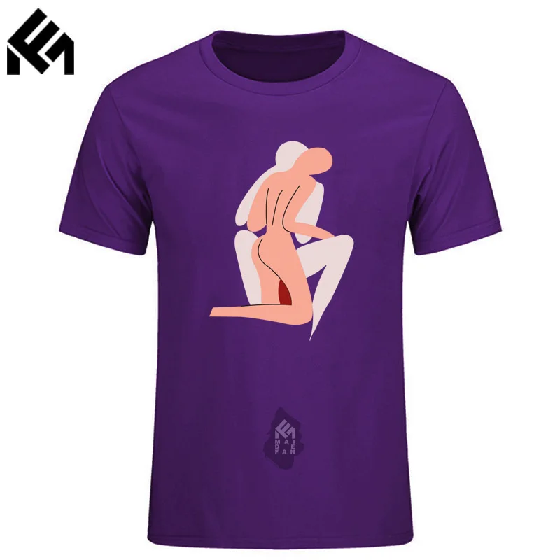 Пикантные мужские и женские футболки S-XXL круглым вырезом короткий рукав Одежда