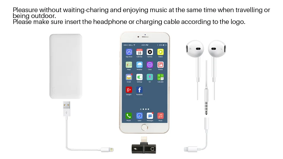 Zhiyun smooth 4 аксессуары vimble 2 2в1 сплиттер для Lightning аудио адаптер зарядный аудио кабель конвертер для iPhone 7 8 X