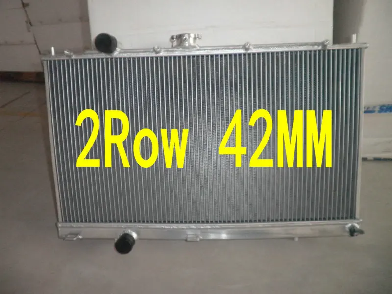 Новый алюминиевый радиатор для Mitsubishi LANCER EVO 4 5 6 96-00 MT TURBO 97 98 99 00 + два вентилятора |