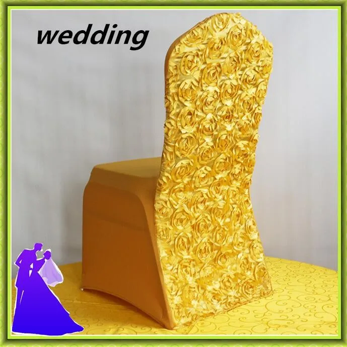 Nice looking&ampgood quality!! cheap price universal 50pcs spandex satin rosette chair cover banquet wedding free shipping | Дом и сад