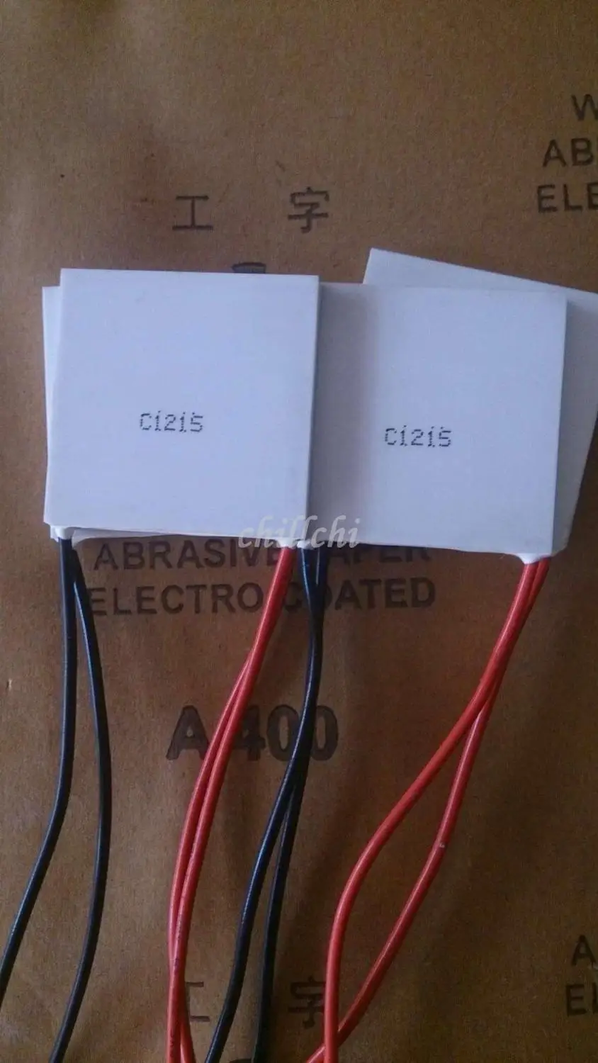 Охлаждающая пластина C1215 40*40 45*45 12 В 15 А, температура 237 градусов