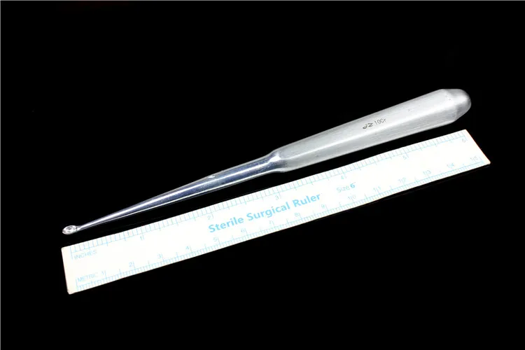 Дерматологический хирургический инструмент JZ медицинский Mastoid Curette для