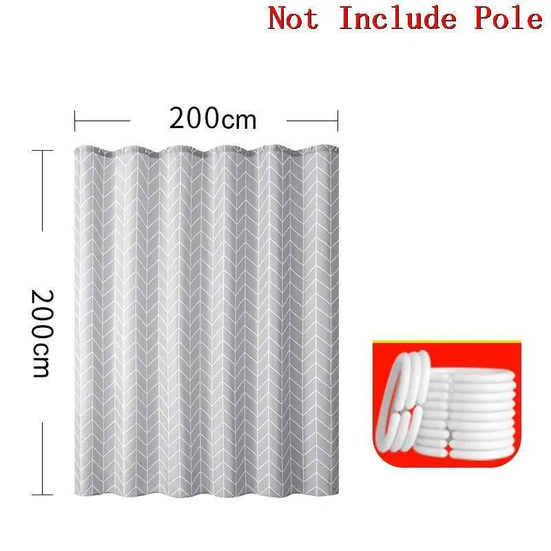 Number 5 Badezimmer Gordijn наборы с Tenda Doccia Rideaux душ Ducha Cortina Banheiro Rideau De Douche Douchegordijn занавески для ванной комнаты - Цвет: Number 5