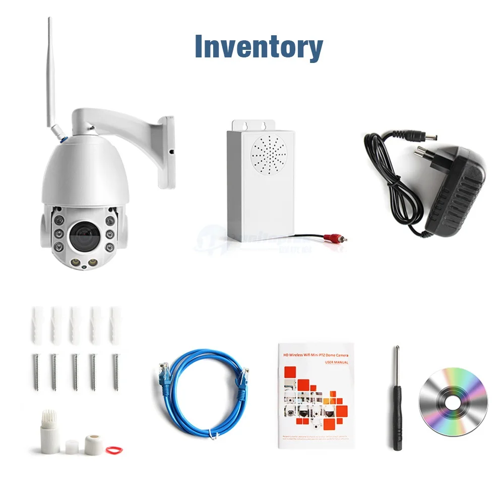 HD 1080P Беспроводная PTZ IP камера WIFI 20X оптический зум наружная охранная видео CCTV