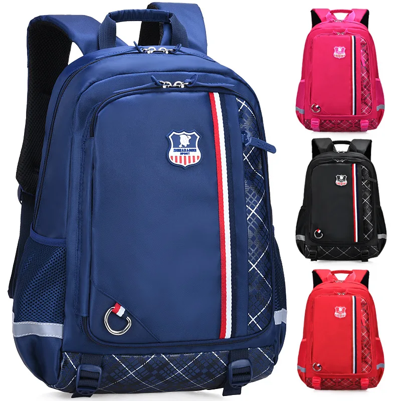 Водонепроницаемые школьные ранцы для мальчиков и девочек, Детские ортопедические рюкзаки для начальной школы