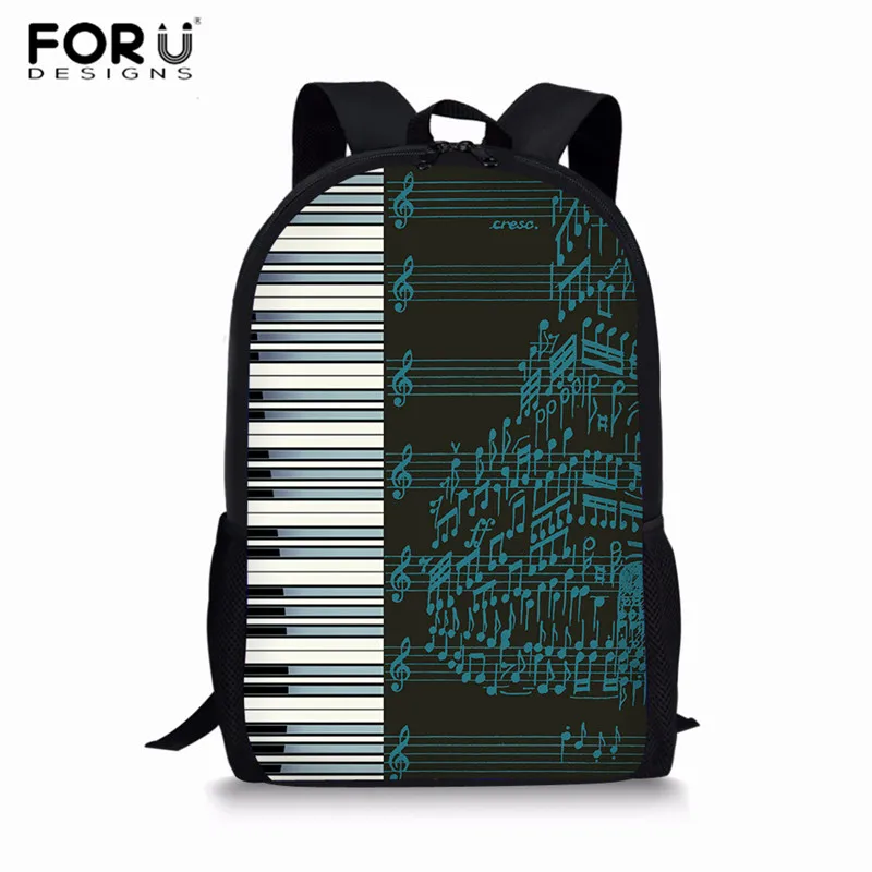 FORUDESIGNS/рюкзак с музыкальным пианино для женщин; повседневный рюкзак для подростков; школьные сумки для мальчиков и девочек; mochila mujer; женский рюкзак для путешествий - Цвет: CC5235C