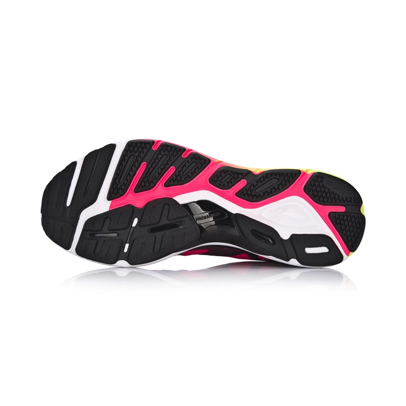 Li-Ning мужские кроссовки на подушке дышащие Текстильные спортивная обувь с