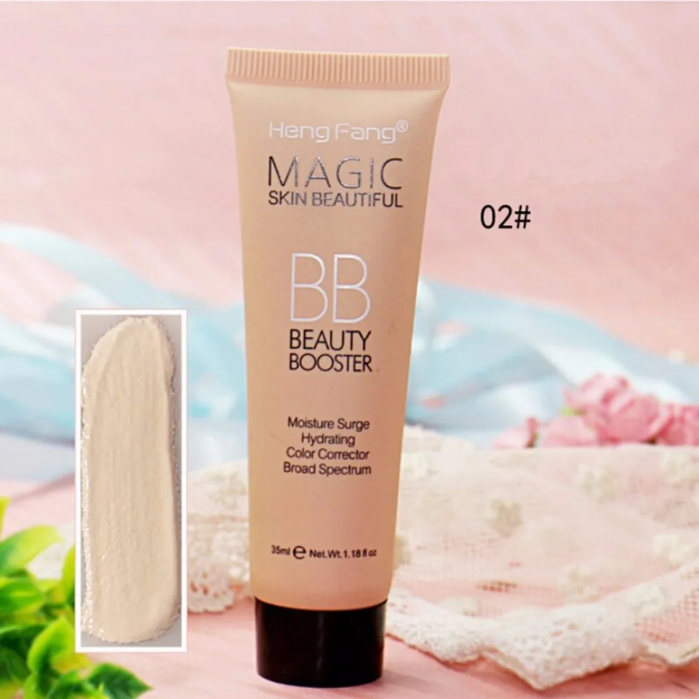 natural color Hengfang BB крем Яркий белый макияж набор солнцезащитный крем стойкий водонепроницаемый Отбеливание лица бренд тональный крем TSLM1 - Цвет: natural color