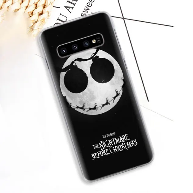 10 Кошмар перед Рождеством Джек телефон чехлы для samsung Galaxy S10e S10 плюс S8 S9 плюс S6 S7 край A40 A50 A70 M20 случае Coque - Цвет: 10