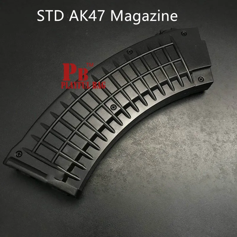 ID2502 Игривый мешок тактический конкурс CS Хобби DIY аксессуары STD ak47 завод пластик ABS журнал гелевый мяч пистолет ID25 - Цвет: ID2502