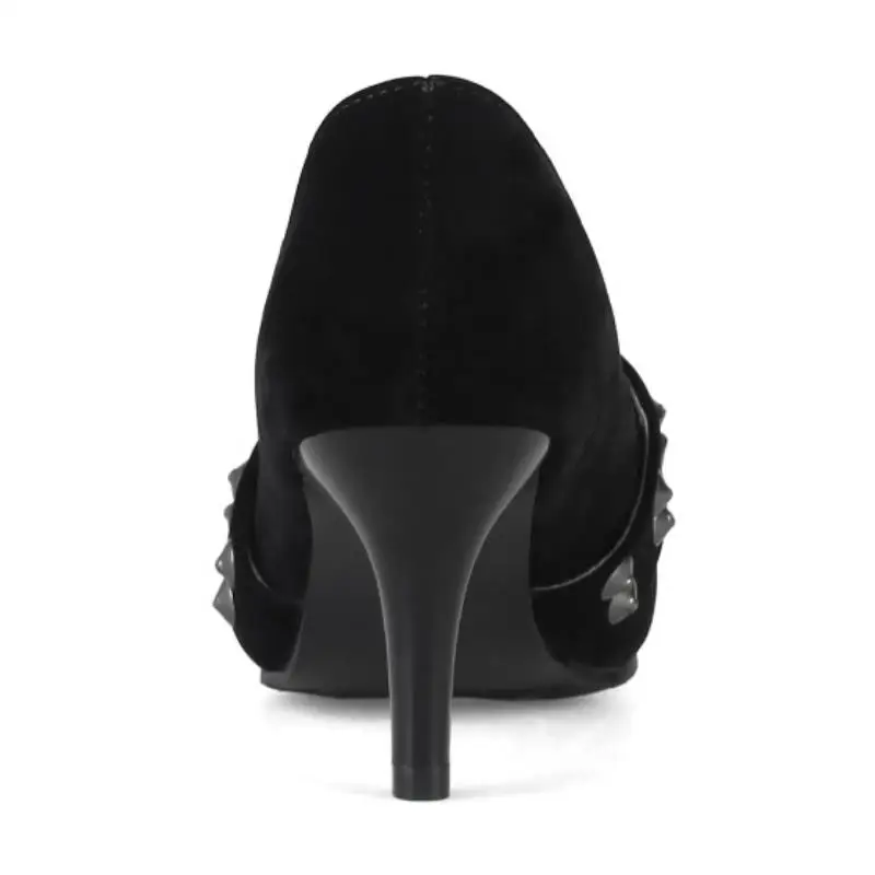 RAZAMAZA/офисные женские туфли на высоком каблуке Женские однотонные туфли-лодочки с