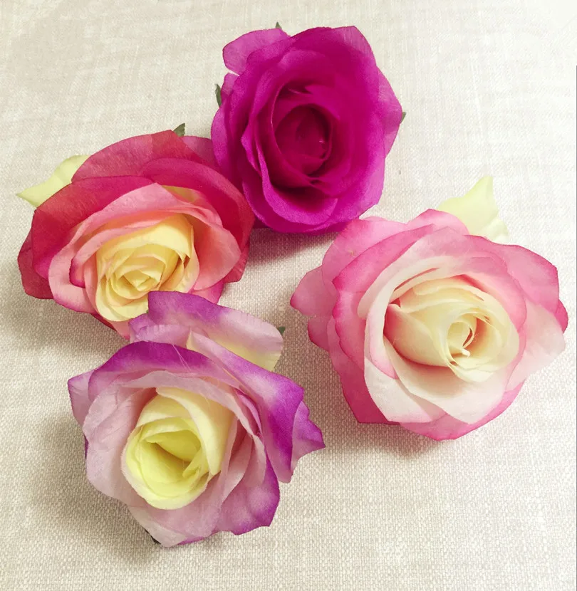 30 шт. искусственные цветы розы 8 5 см 13 цветов|flower head|rose flower headfake flowers |