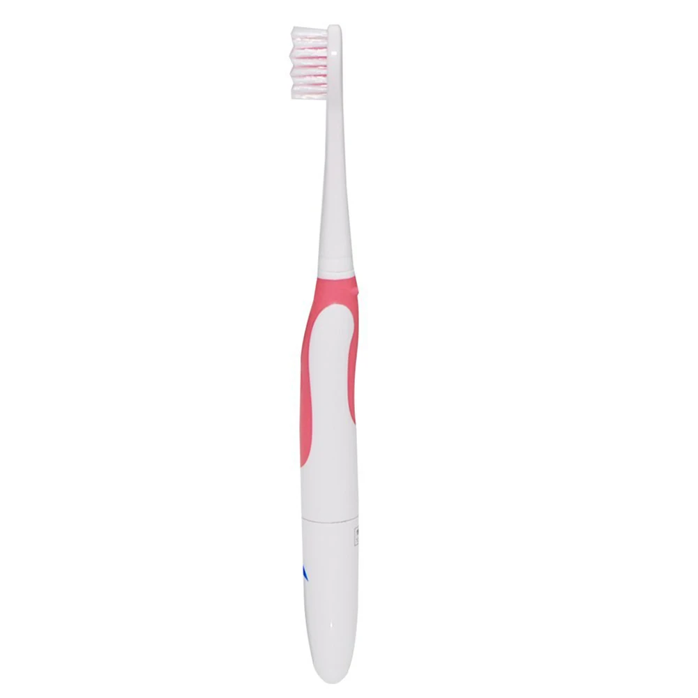 Rotary electric toothbrush adult Teeth whitening tool 3 brush heads IPX7 waterproo Oral cleaning appliance AAA battery 4 color | Бытовая