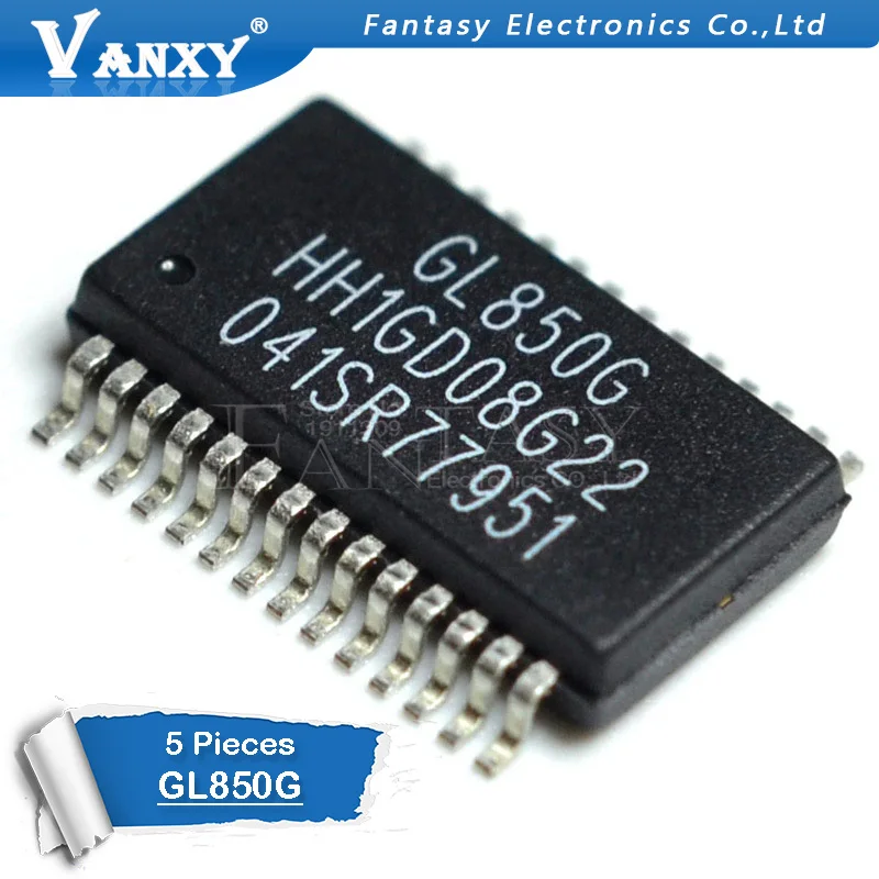 5 шт. GL850G SSOP28 GL850 SSOP 850G 28 SMD SOP| |