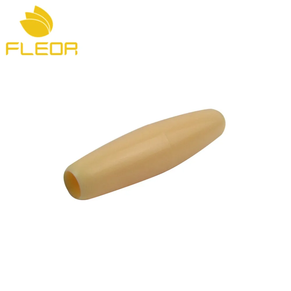 6 шт. желтые пластиковые наконечники для плечо и тремоло FLEOR Whammy Bar 5 мм гитарных