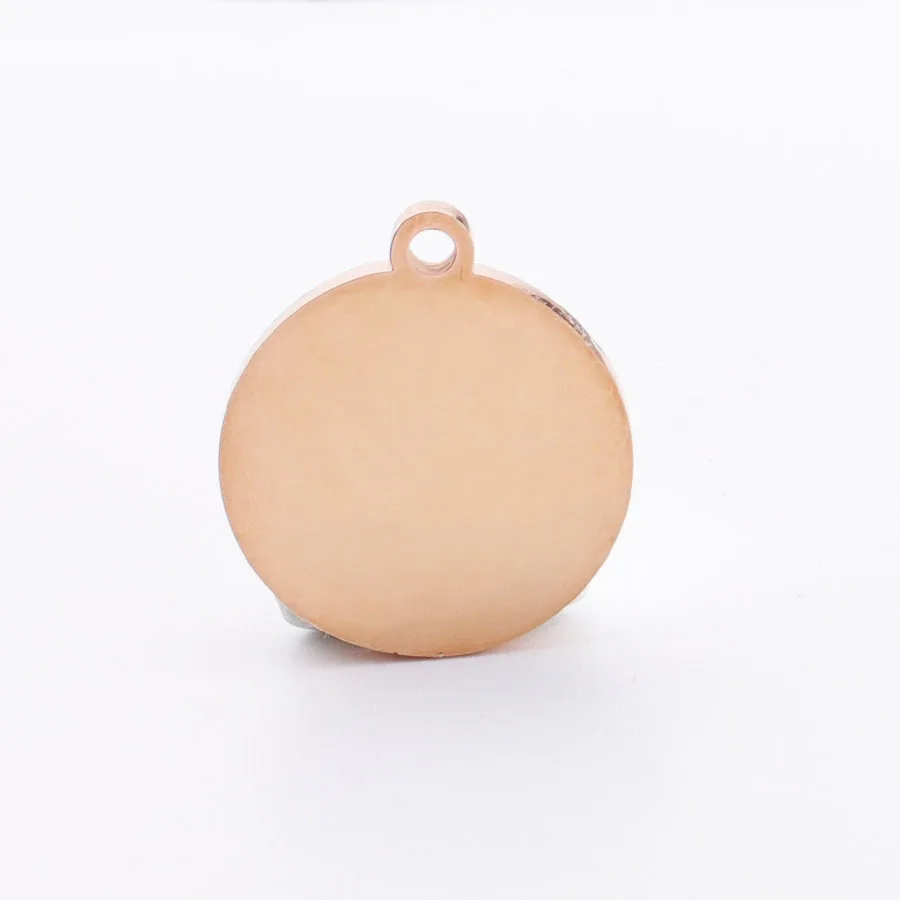 100% Искусственные подвески из нержавеющей стали для гравировки 19 мм