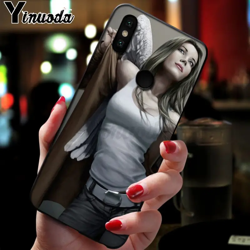 A7 Yinuoda Люцифер сатана Ангел Дьявол мягкий чехол для телефона для xiaomi redmi 7 5plus 6pro 6a 4x go note5 note7 note6pro mi8se 9se чехол - Цвет: A7