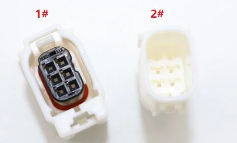 Разъем для противотумансветильник переднего радара автомобиля 6P штекер и гнездо