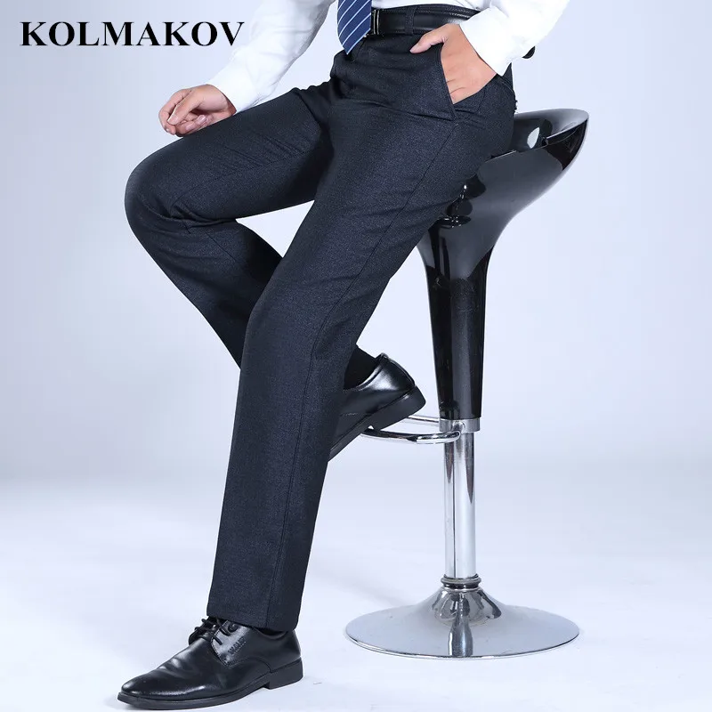 KOLMAKOV/новый мужской деловой повседневный костюм брюки Классический официальный