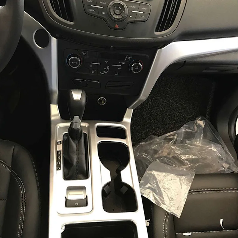 Для Ford Kuga Escape 2017 2018 внутренняя Центральная панель навигационная крышка ABS