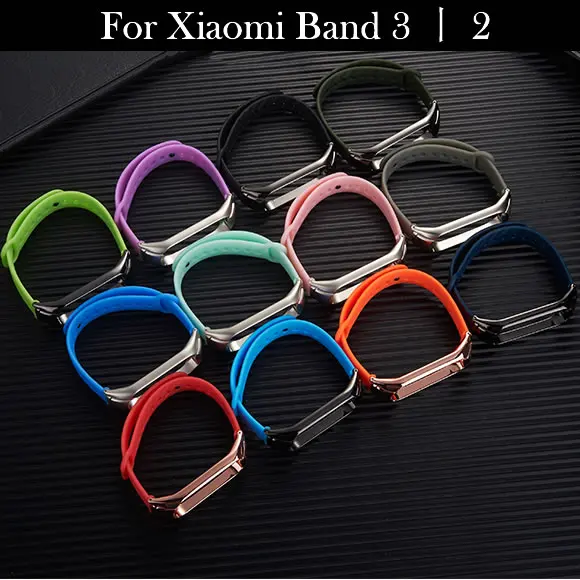 Ремешок для Xiaomi Band 3 мягкий браслет из нержавеющей стали 2 | Наручные часы