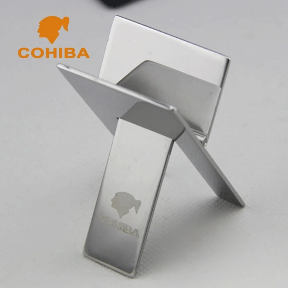 Складная пепельница COHIBA из нержавеющей стали держатель для сигарет подставка