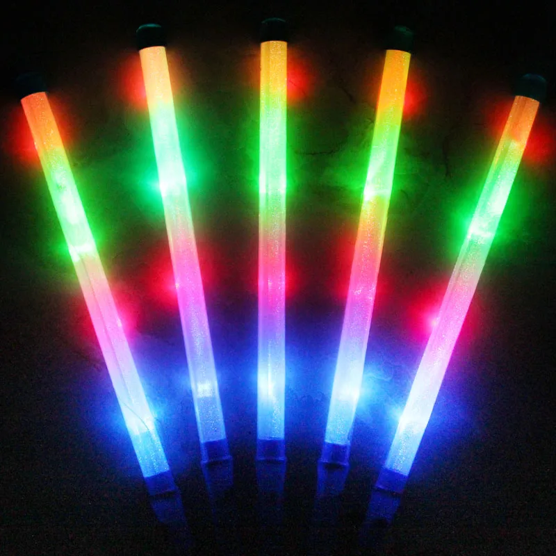 

10 шт./Электронная подсветка, фотореквизит для свадебных танцев, светодиодный яркая подсветка вечерние, светящиеся игрушки