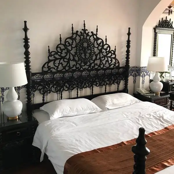 Европа Ретро креативные Белые Керамические настольные лампы в виде тыквы для