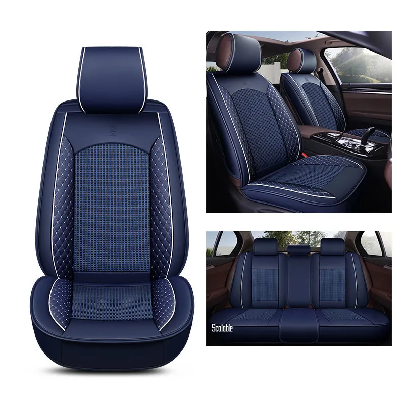 Blue Летом крышка сиденье автомобиля аксессуары для toyota 4runner Auris Touring спортивные avensis t25 t27 avensis caldina camry 40 50 - Название цвета: Blue