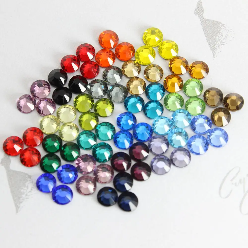 Хрустальный замок Лучший товар 5 А искусственный цвет кристалл стразы блестящая