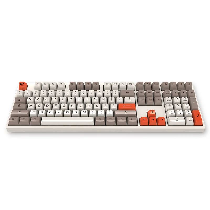 Оригинальная AKKO 3108 V2 ретро игровая механическая клавиатура SA Шариковая крышка 108