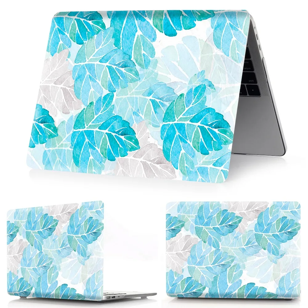 Для Mac Book New Air Pro 13 15 чехол для ноутбука с сенсорной панелью для Mac Book Air Pro retina 11 12 13 15 дюймов чехол с цветной печатью