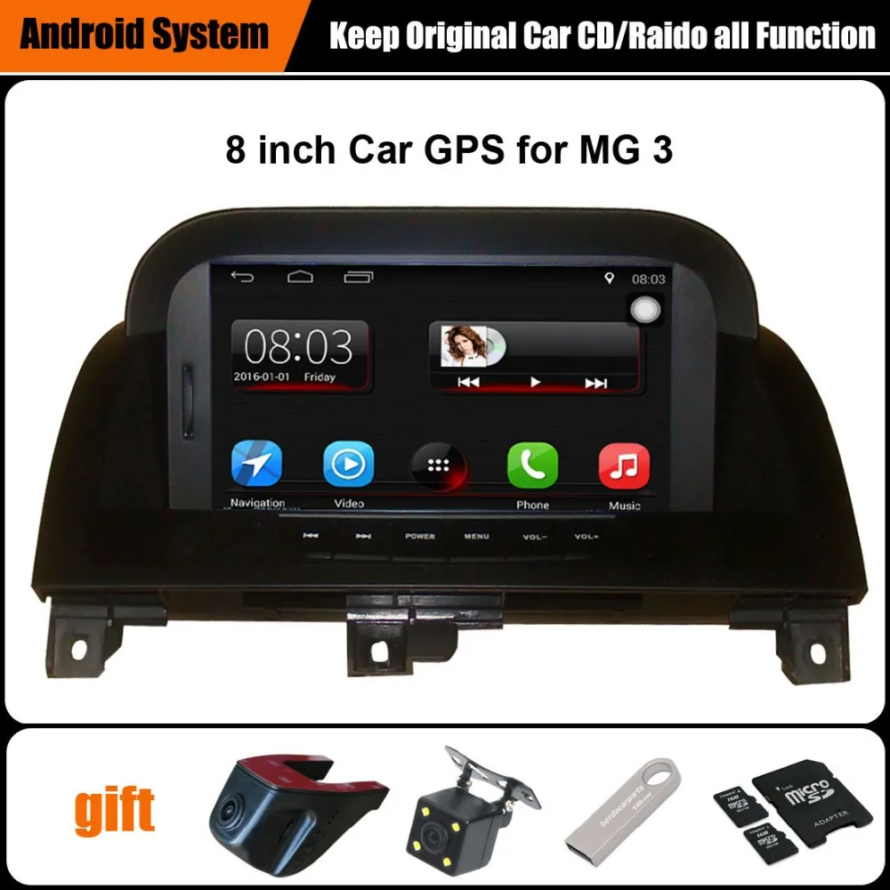 Обновленный оригинальный автомобильный мультимедийный плеер на Android 7 1 GPS